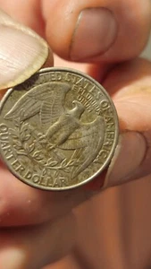 It's A 1994 D Quarter With an Error On The Eagles Chest. Used - Picture 1 of 2