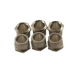 Kluson Hex Head Bushings For Deluxe Or Supreme Tuners & Martin or Gibson Nickel - Picture 1 of 1