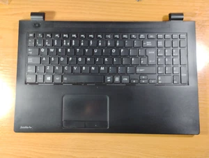 Toshiba Satellite Pro R50-B-12N PALMREST WITH UK QWERTY KEYBOARD - GM90379721A-B - Picture 1 of 2