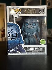 Funko POP! #60 Game of Thrones - Giant Wight 2018 ECCC Exclusive W/ Protector!