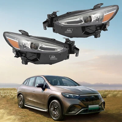 Pair LED Headlights Left+Right side For 2018-2021 Mazda 6 Headlamps w/o AFS - Image 1 of 4