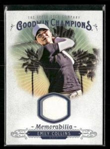 2018 Upper Deck Goodwin Champions #M-EC Emily Collins Memorabilia - Picture 1 of 2