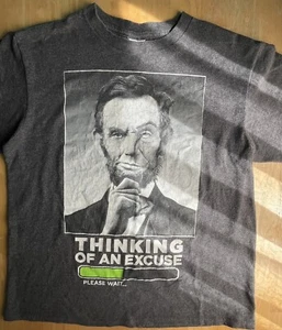 Kids T-Shirt, Youth Lg. Abraham Lincoln,  A-25 - Picture 1 of 7