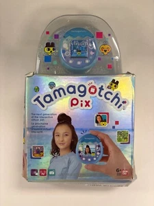 Tamagotchi Pix Ocean Blue Brand New In Damaged Box *Read Description* - Picture 1 of 2