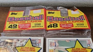 Topps Baseball 2 Rack Packs 1987 & 1988 Never Hung. Ron Kittle, Dwight Gooden ++ - Picture 1 of 5