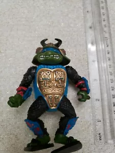 Figura de acción Ninja Turtles Sewer Samurai Leonardo Mirage Studios Playmates 1990 - Imagen 1 de 5