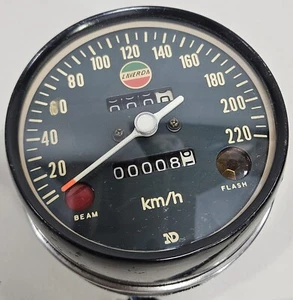 1 Genuine Laverda SF 750 Speedometer Speedo Gauge Meter SF750 OEM 220 KM/H - Picture 1 of 12