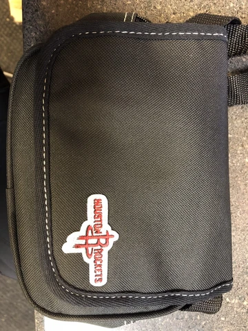 NBA Houston Rockets Waist Pack Purse, Black Cover