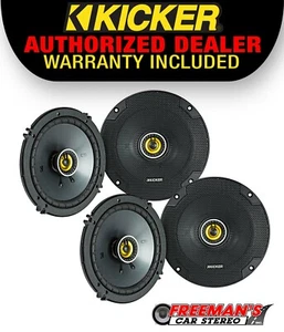 Kicker 46CSC654 CS-Series 6.5" Coaxial Speakers 2 Pairs Bundle (4 Speakers) - Picture 1 of 5