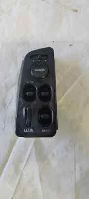 Interruptor maestro de ventana eléctrica negro izquierdo Honda Civic Del Sol 93-97 Foto 1 de 3