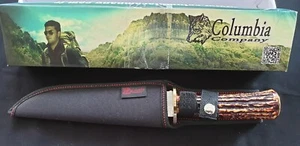 Columbia Company Outdoor Hunting Knife - Picture 1 of 9