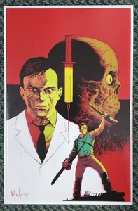 NM/MT Army of Darkness vs Reanimator #1 GalaxyCon Virgin Variant Cover - Picture 1 of 2