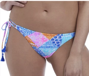 Freya Festival Girl Rio Bikini Brief  Bottom Tie Side 6572 SMALL Swim Suit - Picture 1 of 6
