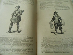 Marchand de peaux de lapins d'épingle 1869 Gravure Oldp Print - Picture 1 of 1