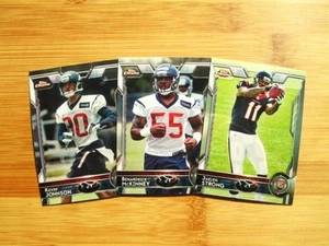 HOUSTON TEXANS (3) Diff 2015 Topps JUEGO DE EQUIPO con cromo + refractor (27) tarjeta - Imagen 1 de 5