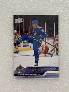 2023-24 Upper Deck Series 1 - Aidan McDonough Young Guns 232 - Vancouver Canucks - Picture 1 of 2