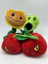 Plants vs Zombies  Plush Figures Lot Of 3 Stuffed Toy With Suction Cup