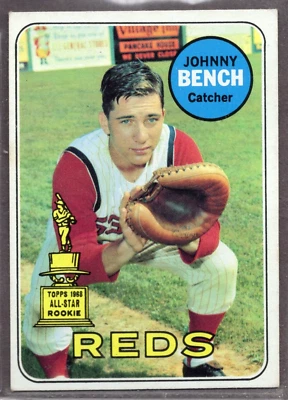 1969 Topps Set-Break #95 Johnny Bench EX-EXMINT *JAYSACE* - Image 1 of 2