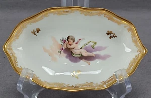 Royal Vienna handbemalte Cherubs & Gold Floral & Scrollwork Open Sugar um 1770 - Bild 1 von 13