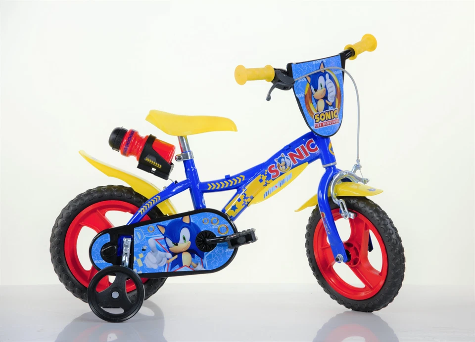 12 Zoll Kinderfahrrad Sonic Kinderrad Fahrrad Spielrad Kinder- Fahrrad - Bild 1 von 1