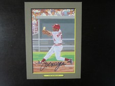 Joe Morgan Autograph Signed Perez Steele Great Moments Card Cincinnati Reds