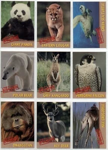 Rare & Endangered Species series 1 - 20 card set [Collectible Imagery 1993] - Picture 1 of 2