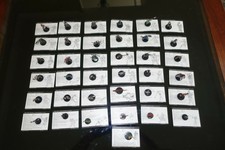 LOT OF 37 2003 WOTC DUNGEONS & DRAGONS MINIATURES HARBINGER w/ CARDS NM+/MT tsr