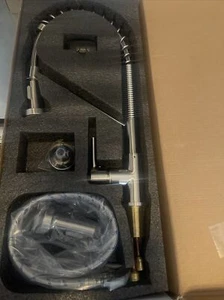 New Morotel Single Handle 18" Commercial Kitchen Faucet with Dual Function SS - Picture 1 of 7