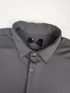 Camicia Bylt Basics Executive Fit manica lunga con bottoni uomo 2XL grigio performance - Foto 1 di 11