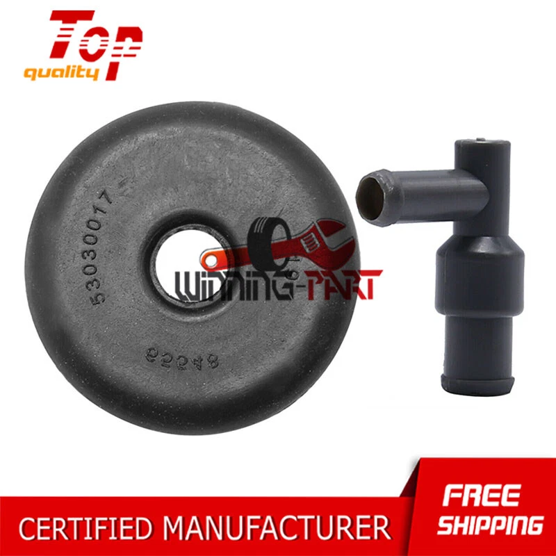 Juego de codo de cubierta de válvula PCV ojal de válvula para Dodge Ram Jeep Grand Cheokee Foto 1 de 4