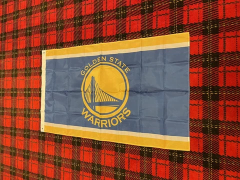 Brand New Golden State Warriors flag 3 foot by 5 foot Cover