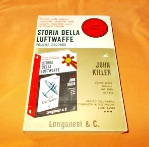 john killen storia della luftwaffe longanesi volume secondo 1971 2a edizione - Foto 1 di 3