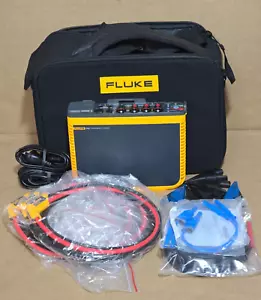 Fluke 1742 Dreiphasen Advanced Power Quality Logger Analyzer mit Zubehör - Bild 1 von 9