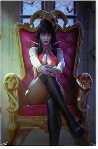Vampirella / Dracula: Unholy #1 Tiago da Silva Variant NM - Ltd to 500 - Bild 1 von 5