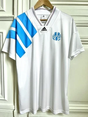 Maillot vintage Olympique Marseille OM 93 1993 anniv. 25 ans Adidas taille M - Photo 1/4