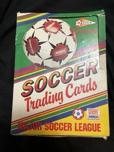 1990 Pacific Indoor SOCCER Trading Cards BOX of 36 Packs VTG Free Fast Shipping - Picture 1 of 2