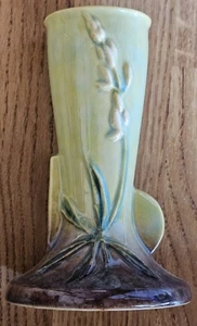 Vintage Roseville Wincraft Keramik Vase Hergestellt in den USA 281-6" - Bild 1 von 8