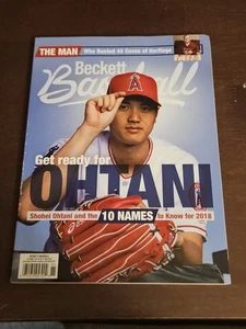 Shohei Ohtani Beckett Baseball May 2018 Rookie Year  RARE - Picture 1 of 4