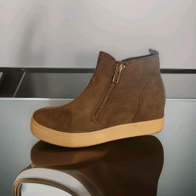 Botín de cuña oculto gris Steve Madden talla 9,5 Foto 1 de 4