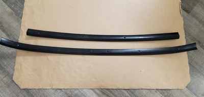 1974-81 Camaro Firebird Front & Rear Window Metal Headliner Trim Molding GM OEM Foto 1 de 4