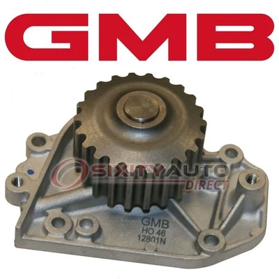 GMB Water Pump for 1999-2000 Honda Civic 1.6L L4 - Coolant Antifreeze Engine cb - Image 1 of 4
