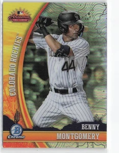 Bowman 2024 cromo #AFLS-11 Benny Montgomery 2023 AFL estrellas de otoño - Imagen 1 de 2