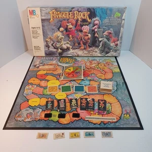 Vintage 1984 Fragglerock Milton Bradley Board Game Incomplete Made In USA  - Picture 1 of 8