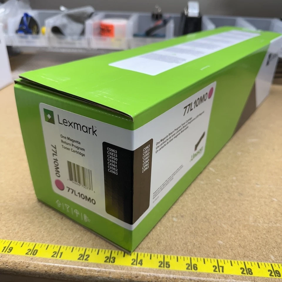 Genuine Lexmark 77L10Y0 Yellow Toner Cartridge - NEW SEALED - Image 1 of 1