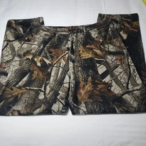 Wrangler Double Knee Real Tree Camouflage Jeans Hunting Work 90s Outdoor 38x32 - Picture 1 of 11