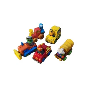 Playskool Vintage 80s Muppet Metal Vehicles Lot Of 5 - Picture 1 of 20