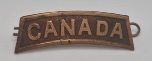WW1 Canadian Canada Shoulder Title - Roden Bros 1915 - Picture 1 of 3