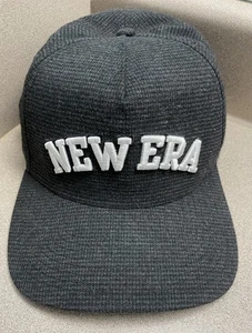 New Era Large Spell Out Heather Gray Crossed Golf Clubs SnapBack Hat Cap - Picture 1 of 8