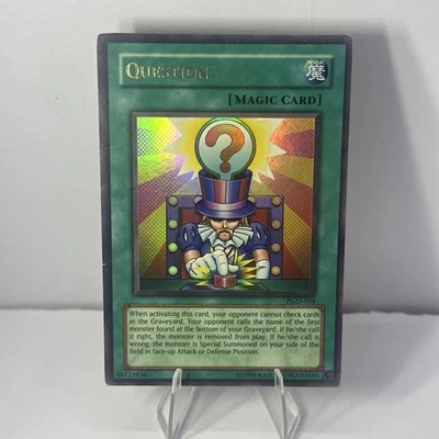 Question PGD-104 YuGiOh Pharaonic Guardian Holo Near Mint Ultra Rare - Image 1 of 4
