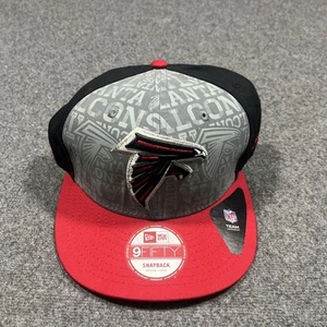 Atlanta Falcons 9Fifty Snapback Mütze Kappe NFL rot schwarz grau Team Kopfbedeckung MED-LG - Bild 1 von 8